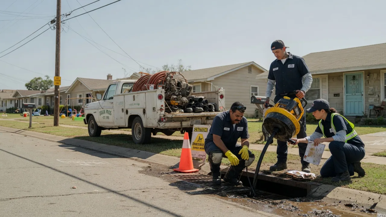 Drain Cleaning in Thrall, TX near me